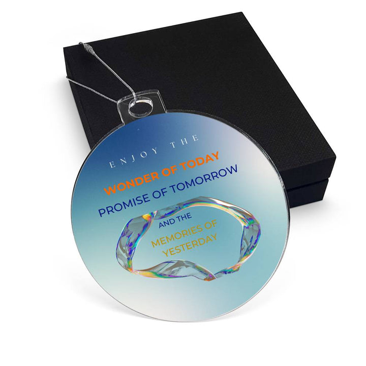 Inspirational Ornament – Wonder, Promise, Memories