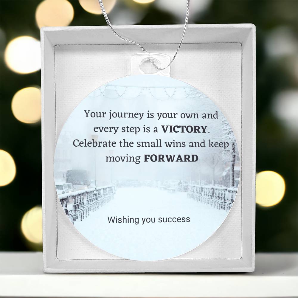 Celebrate Your Wins - Acrylic Ornament