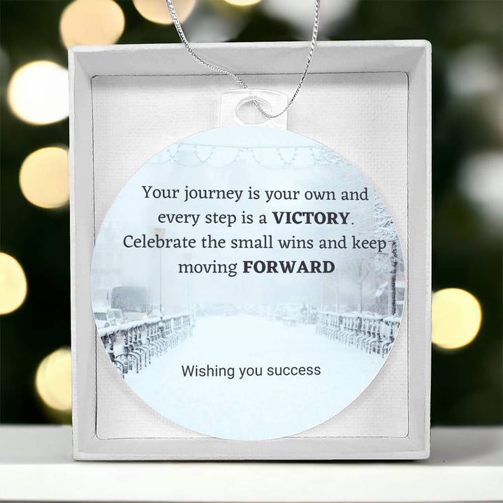 Celebrate Your Wins - Acrylic Ornament