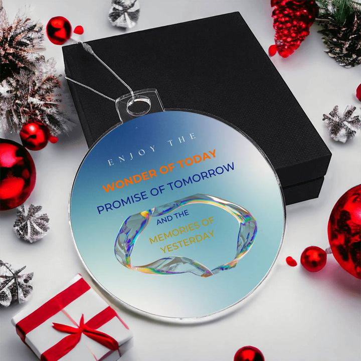Inspirational Ornament – Wonder, Promise, Memories