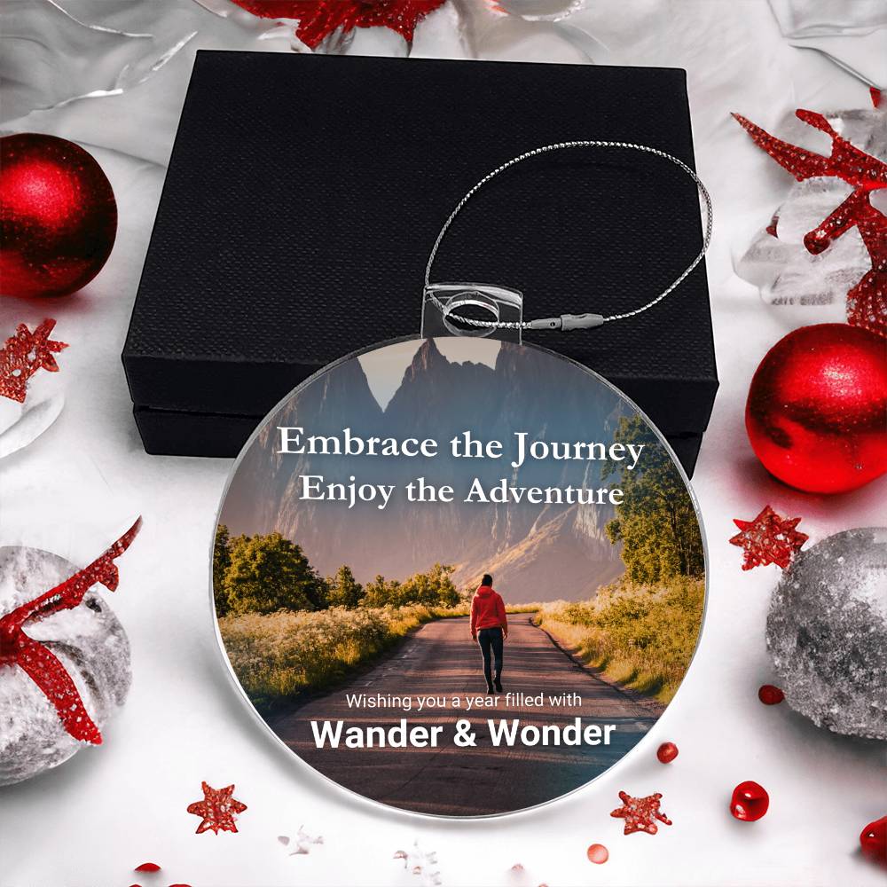 Wander & Wonder - Adventure Lover Ornament