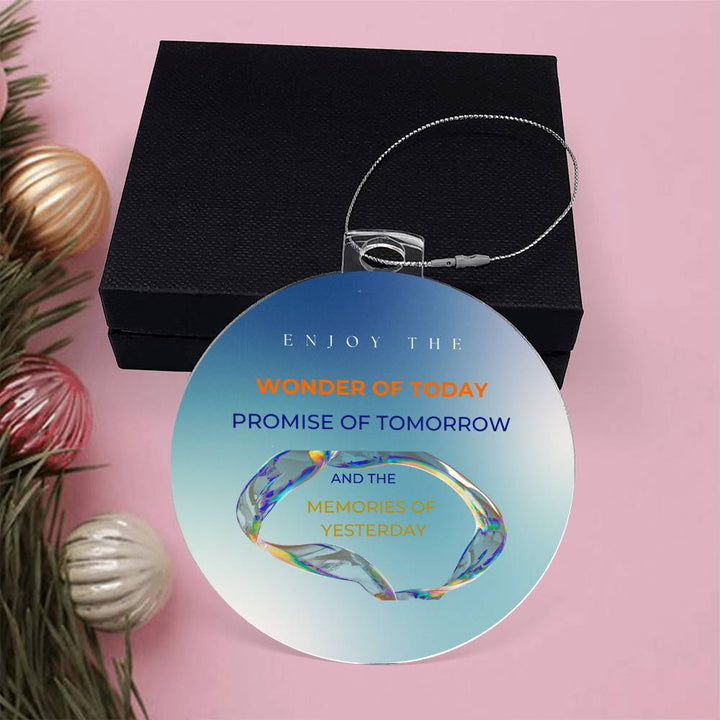 Inspirational Ornament – Wonder, Promise, Memories