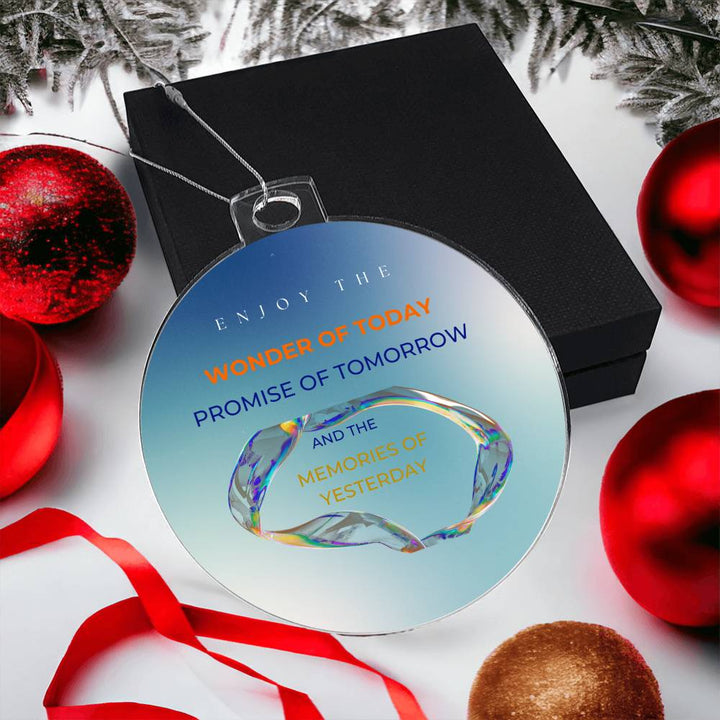 Inspirational Ornament – Wonder, Promise, Memories