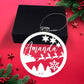 Unique Name Tag Ornament