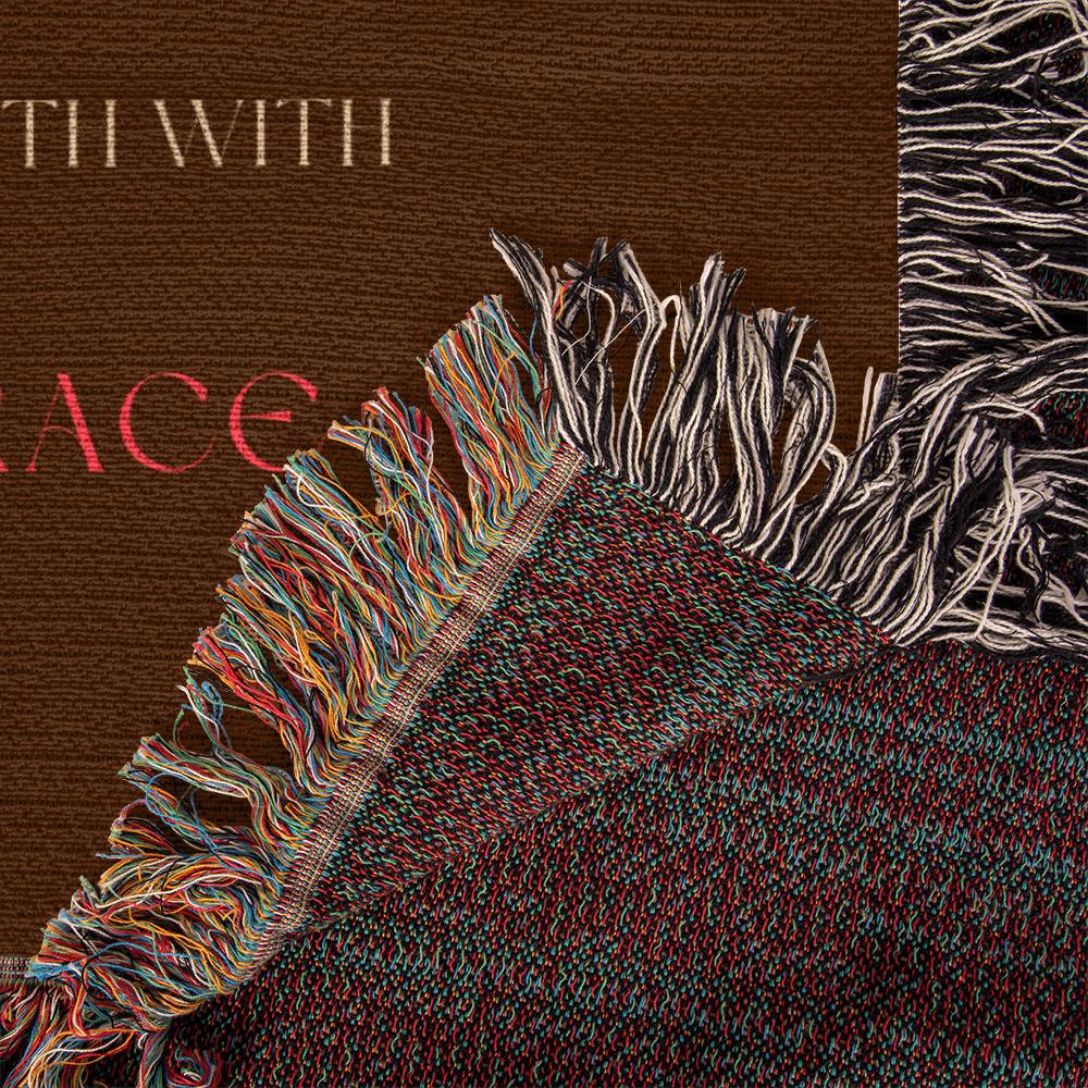 Divine Grace Comfort Woven Throw Blanket