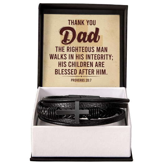father bracelet gift from his child
