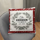 Personalized Family Name Decorative tapestry pillowcase