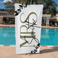 Just Married Beach Towel