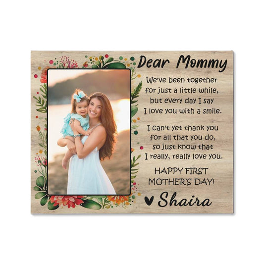 First Mother's Day Photo Canvas