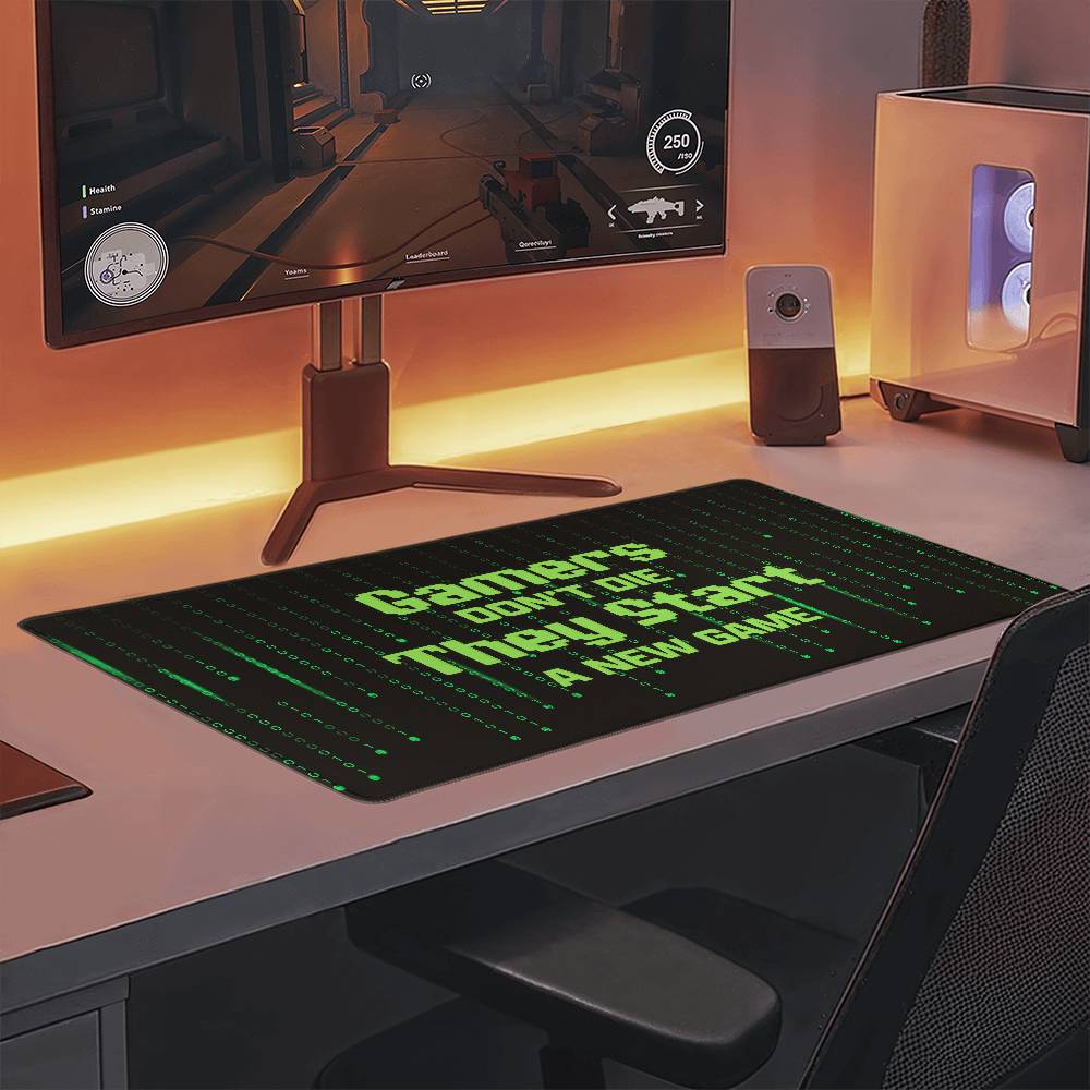 Transform Your Gaming Space with Our Exclusive Engraved Gaming Mat!