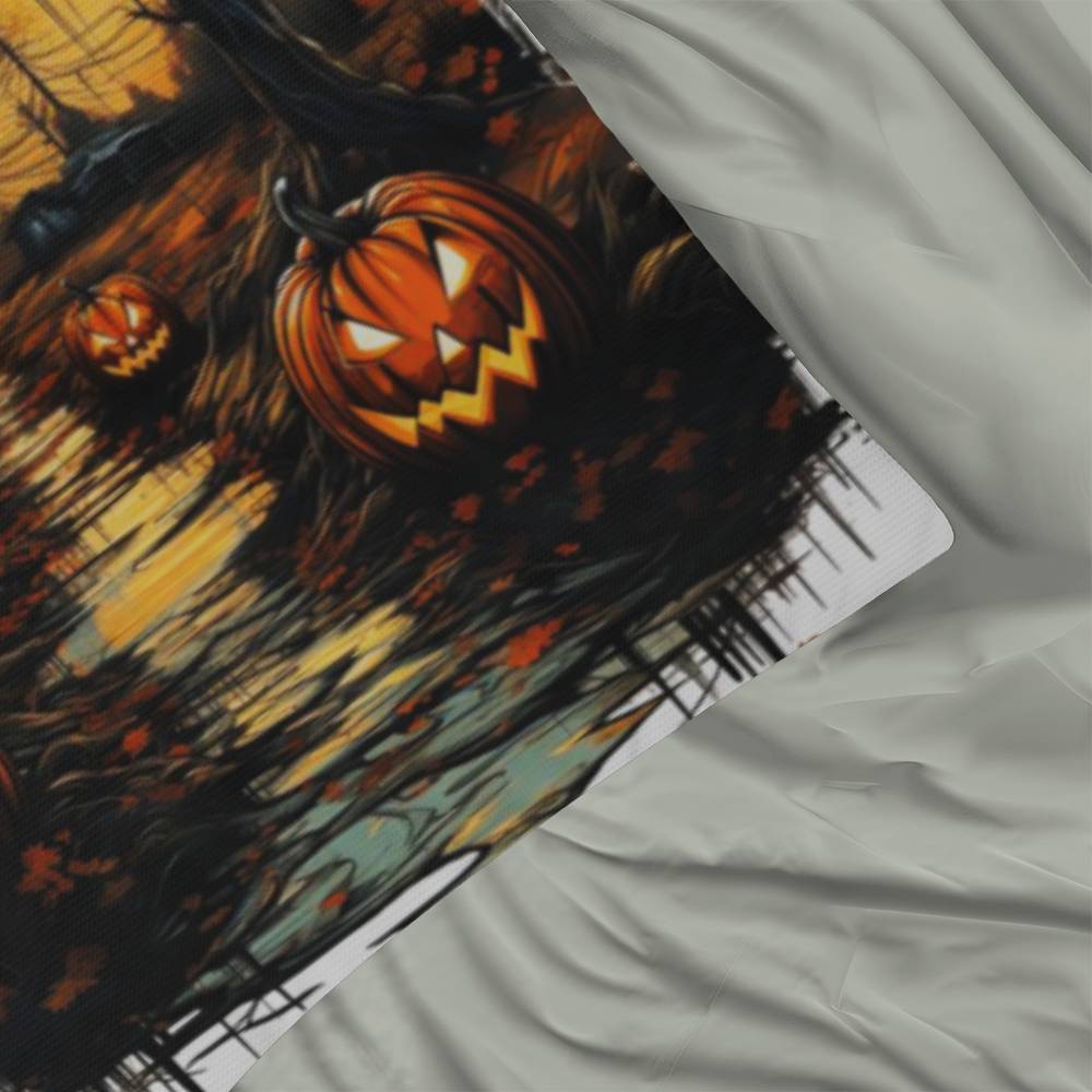 Vintage Halloween Design Pillow Cover