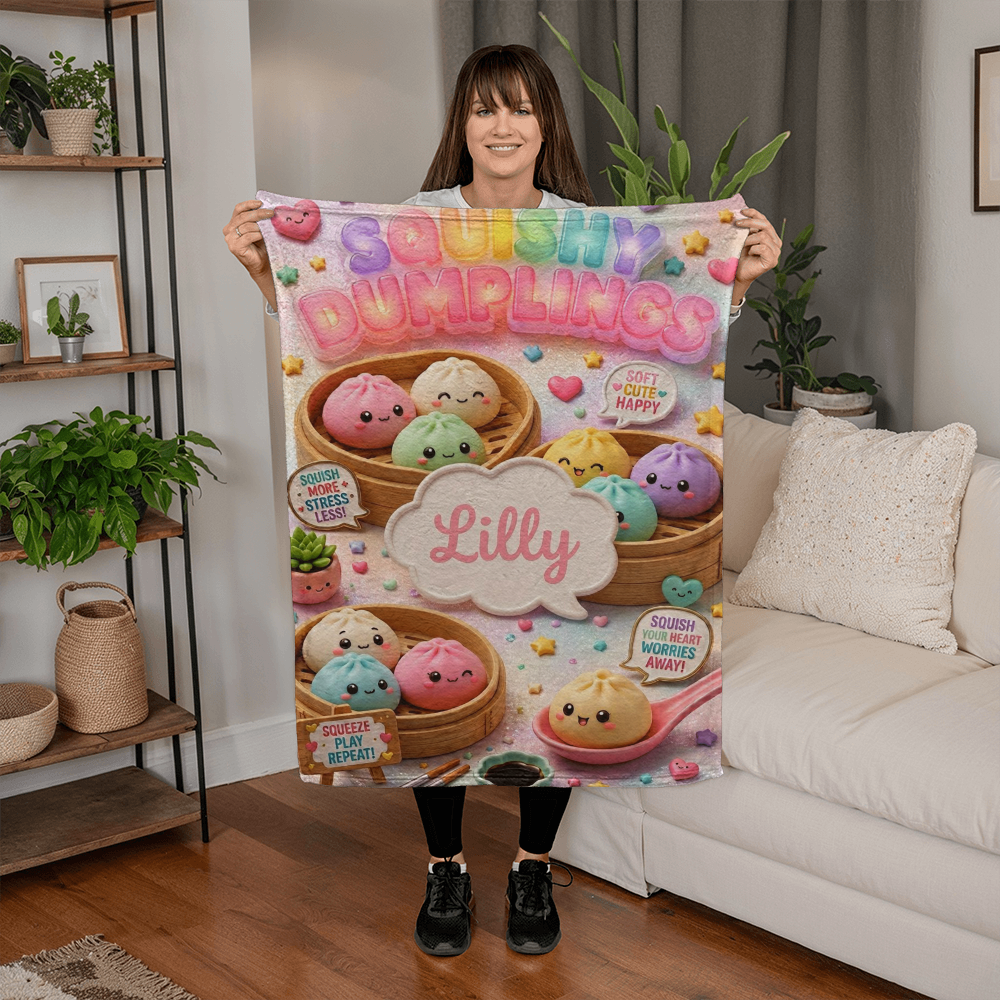 Personalized Squishy blanket