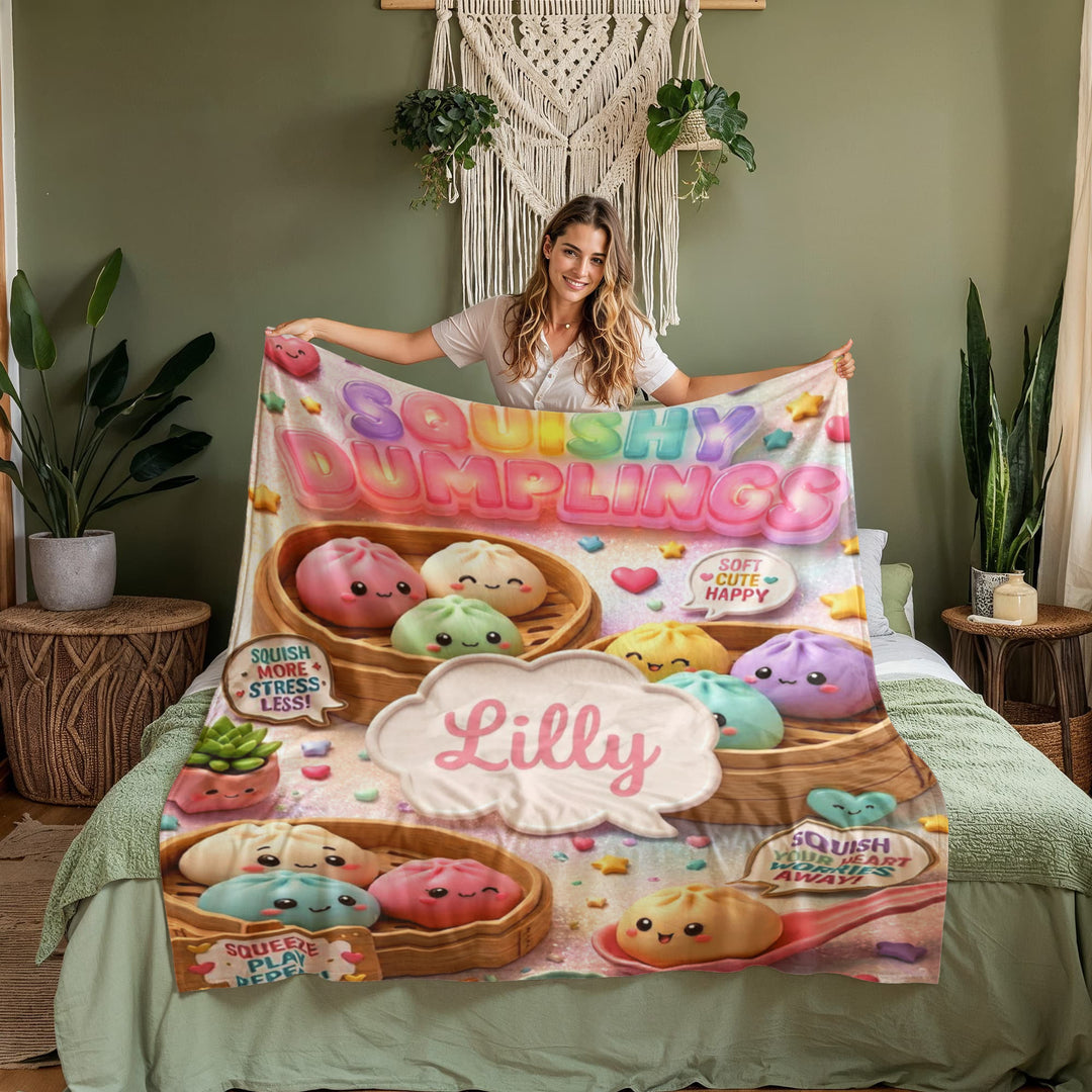 Personalized Squishy blanket