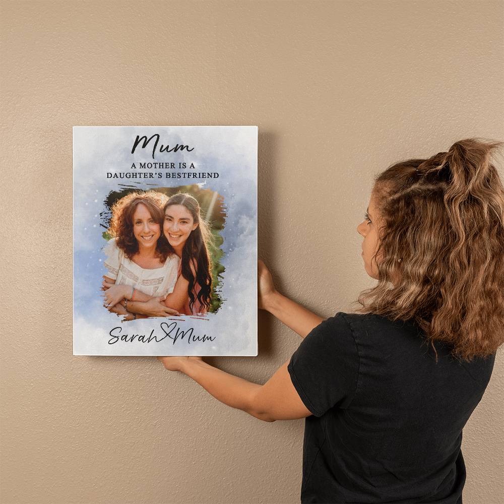 Mother daughter Photo gift