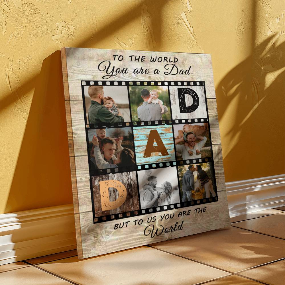 Personalized Gifts For Dad Photo Collage