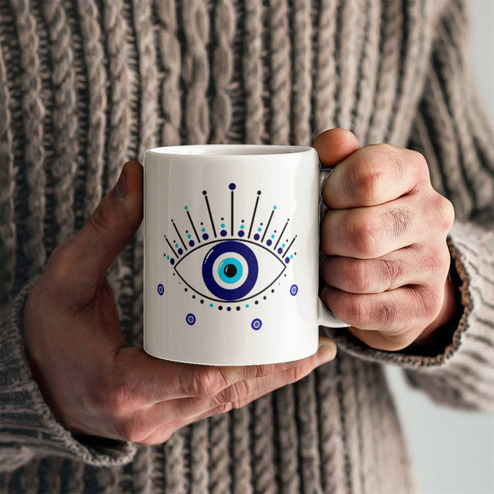 Evil Eye Ceramic Mug