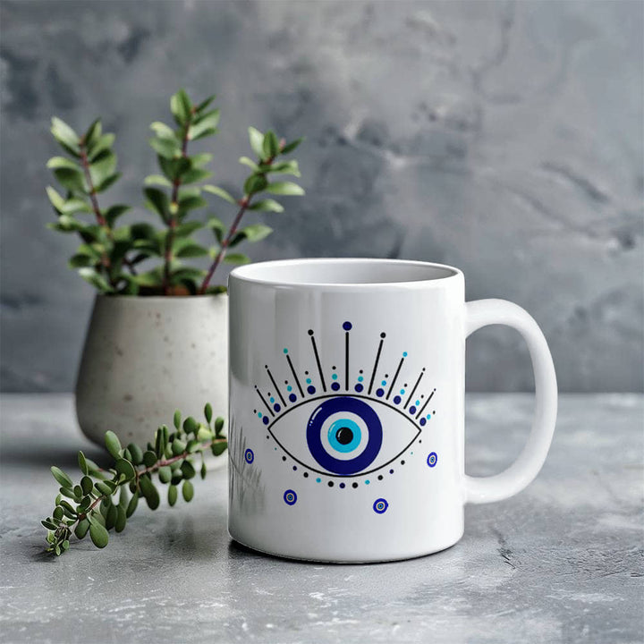 Evil Eye Ceramic Mug