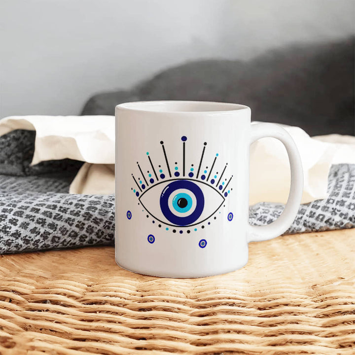 Evil Eye Ceramic Mug