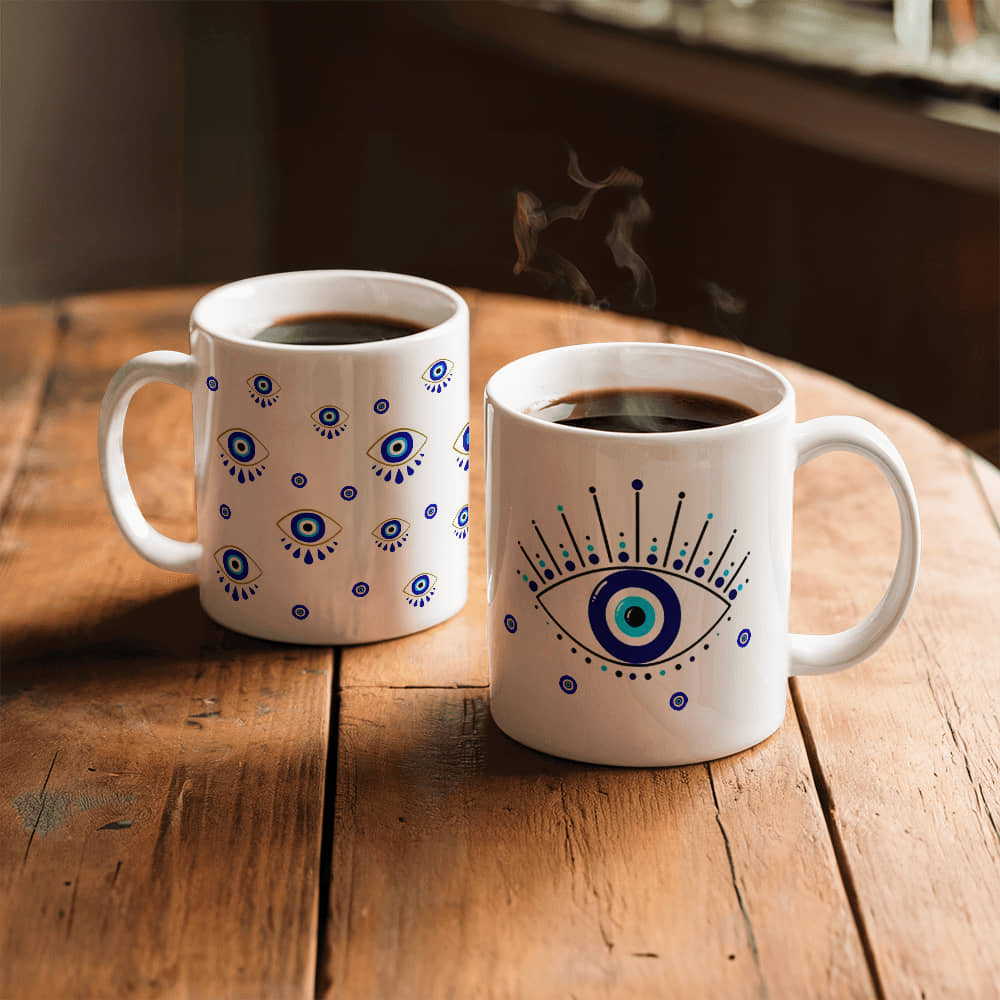 Evil Eye Ceramic Mug