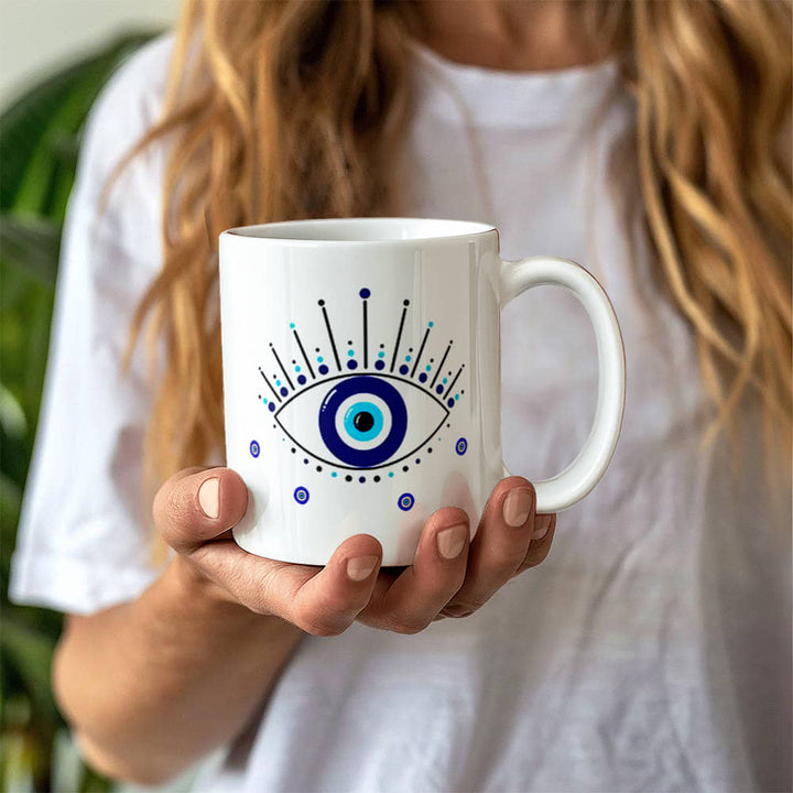 Evil Eye Ceramic Mug
