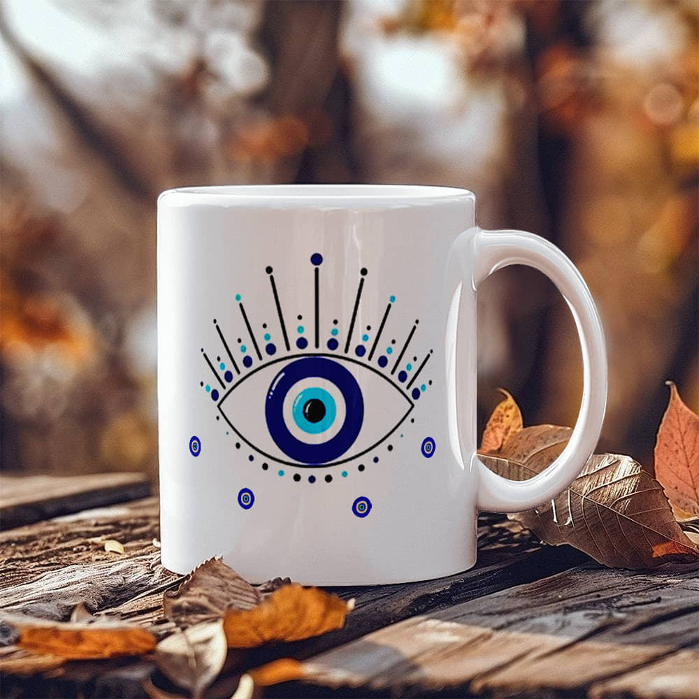 Evil Eye Ceramic Mug