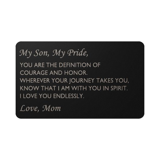 My Son, My Pride