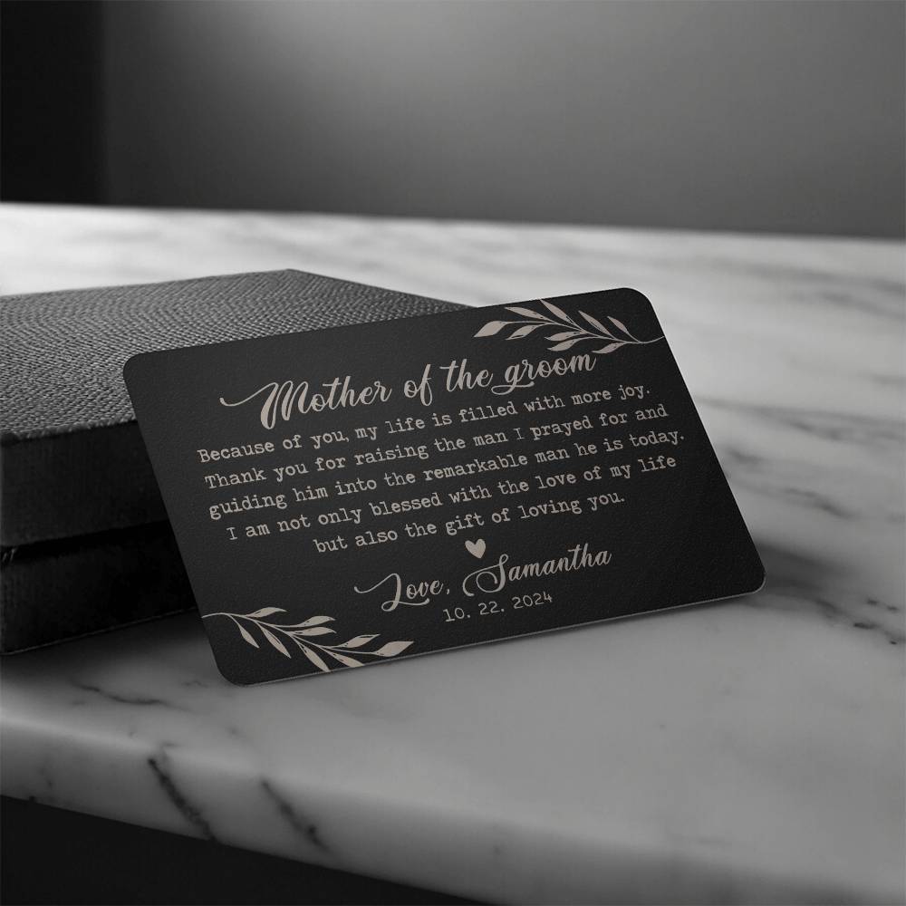 Mother of the Groom Gift