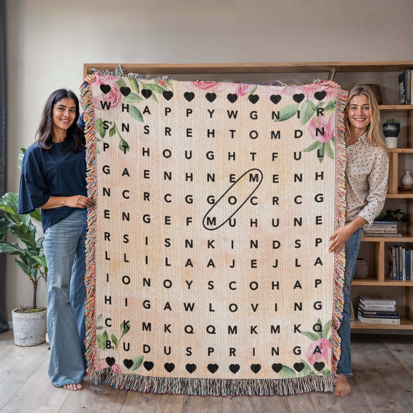 Word search Mom Blanket