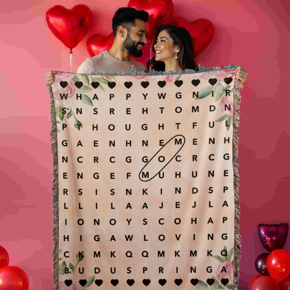 Word search Mom Blanket