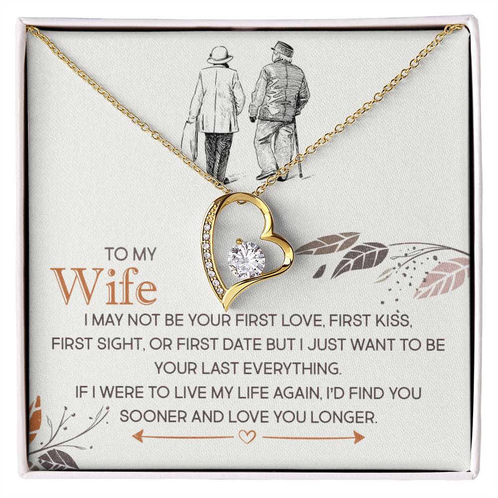 Enduring Affection: Gift for Wife Necklace