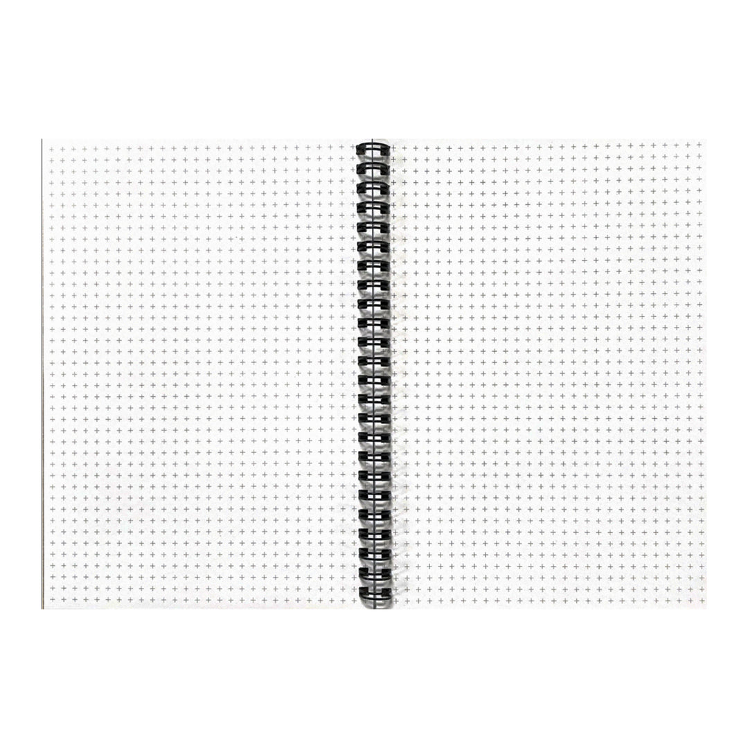 Calm and Focused Affirmation Spiral Notebook