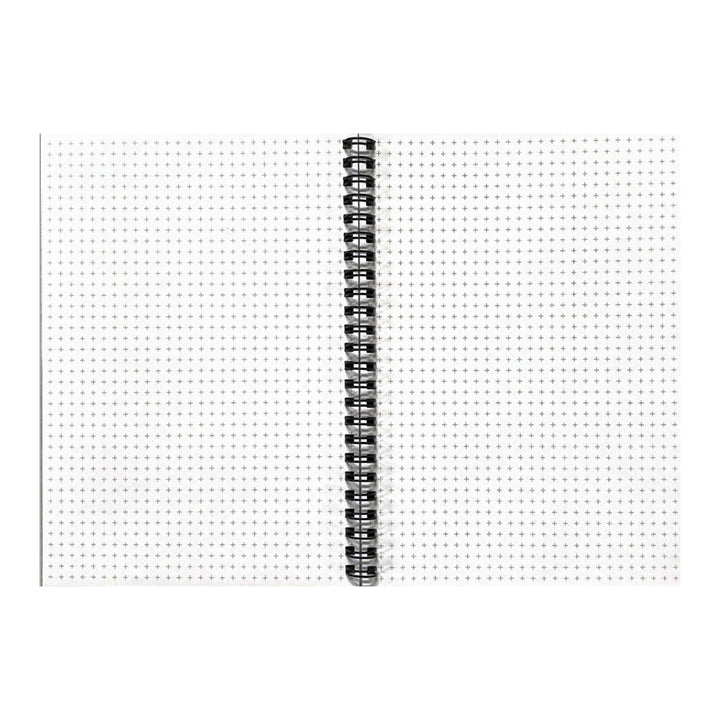 Calm and Focused Affirmation Spiral Notebook
