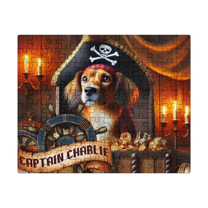 Personalized Dog Pirate Puzzle