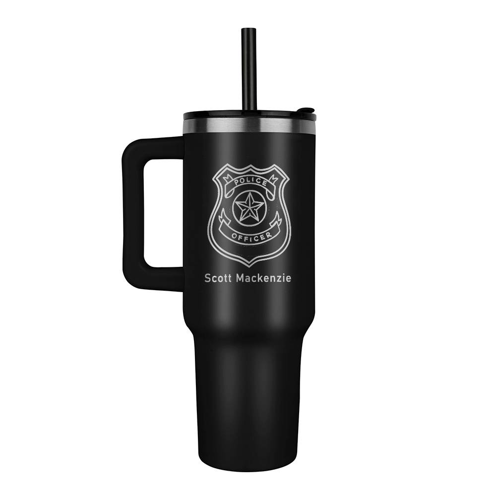 Police Officer Tumbler