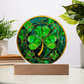 St. Patrick's Day Decor - Four Leaf Clover Plaque