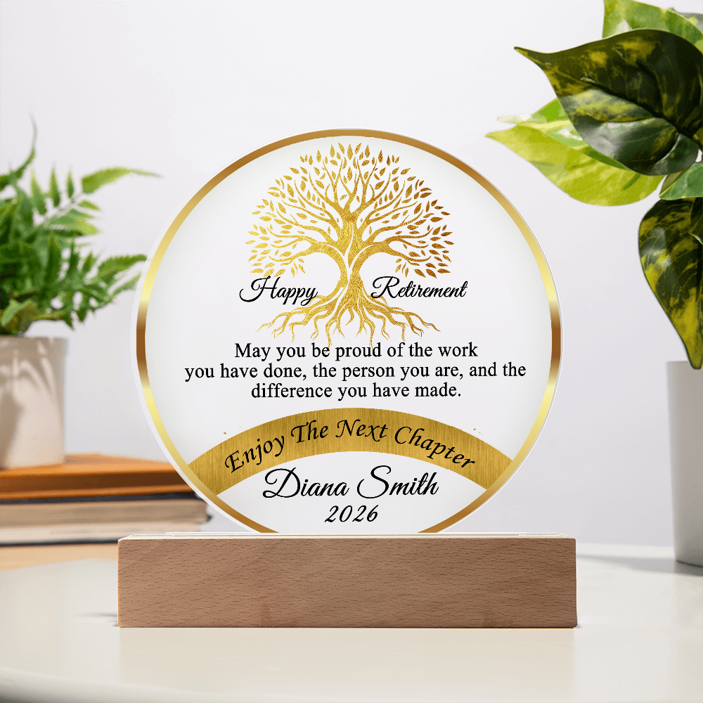 Custom Retirement Gift For Boss Co Worker