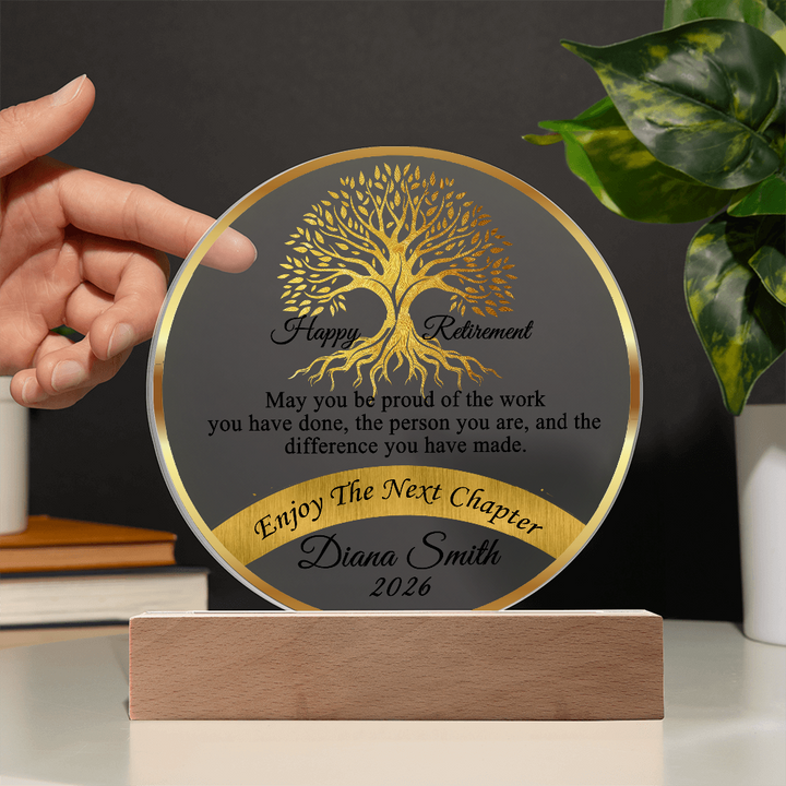 Custom Retirement Gift For Boss Co Worker