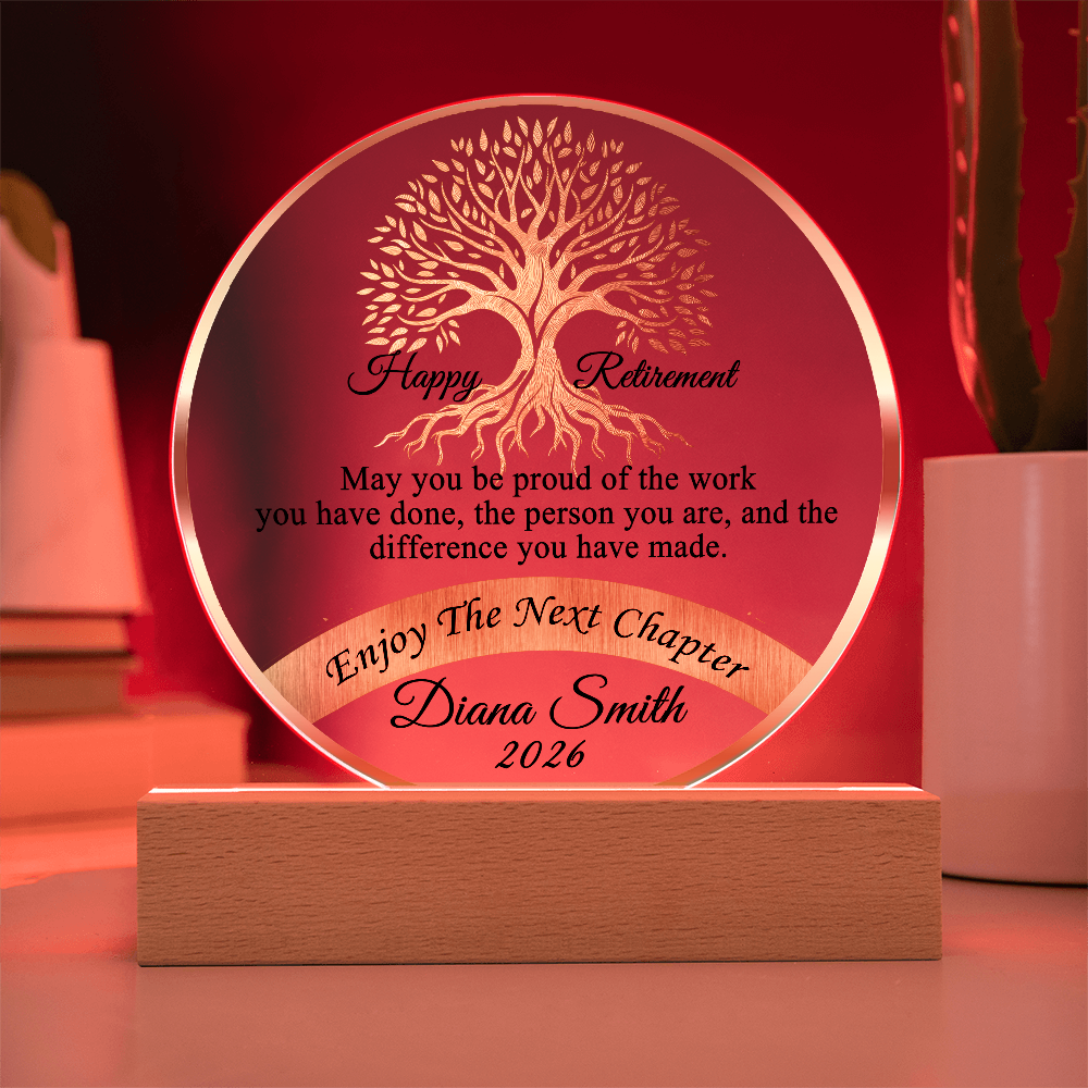 Custom Retirement Gift For Boss Co Worker