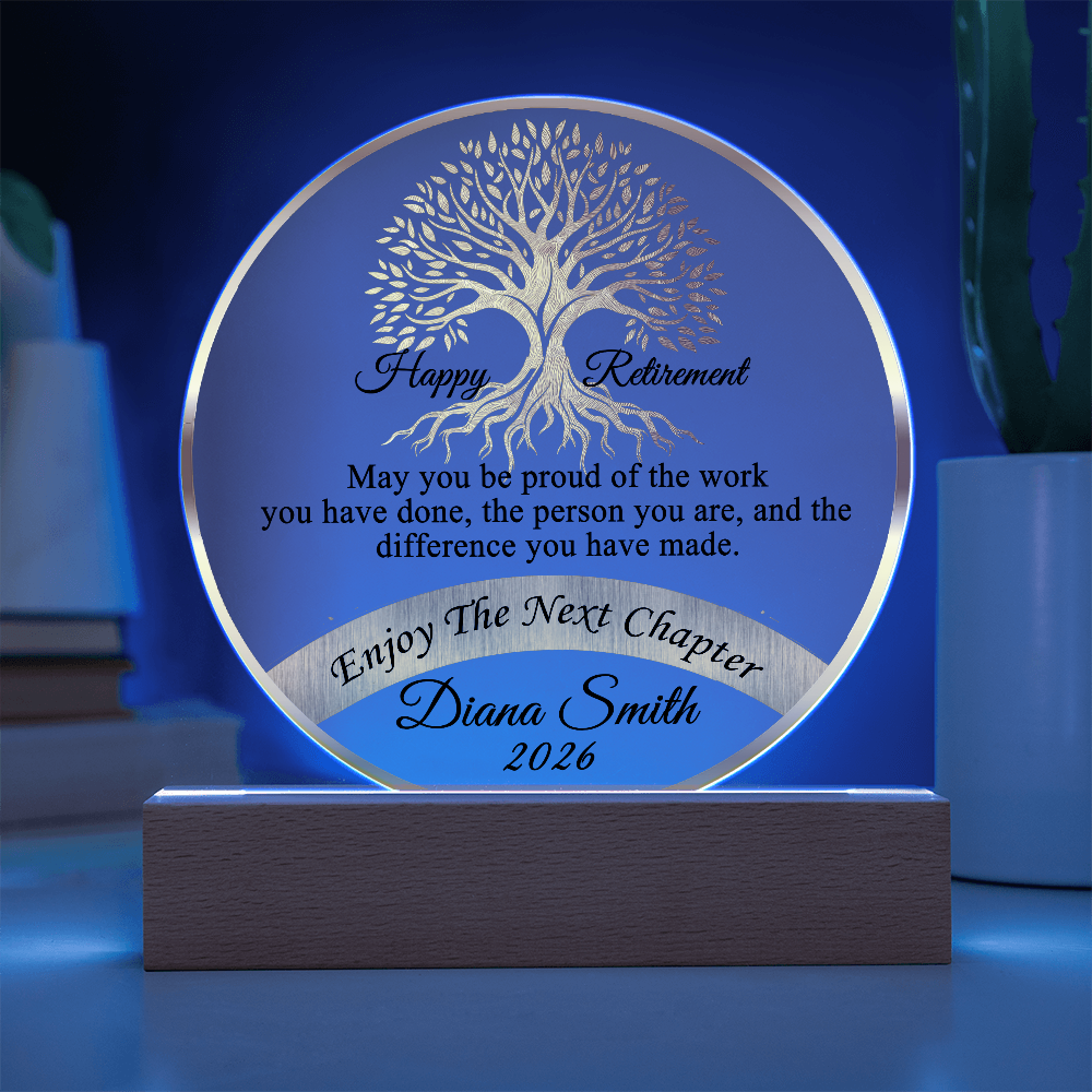 Custom Retirement Gift For Boss Co Worker