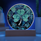 St. Patrick's Day Decor - Four Leaf Clover Plaque