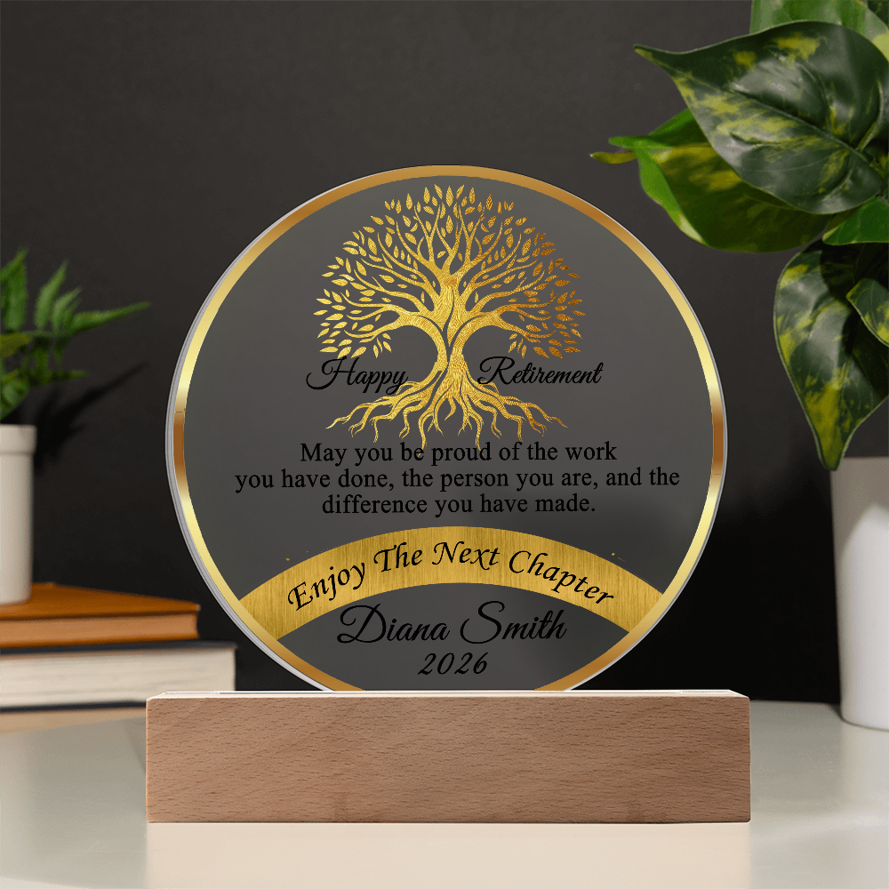 Custom Retirement Gift For Boss Co Worker