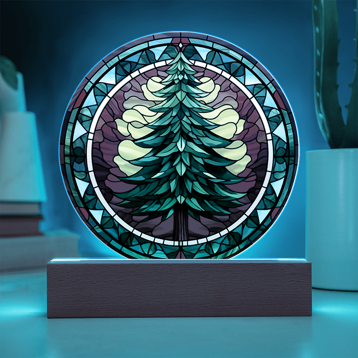 Pine Tree Christmas Night Light