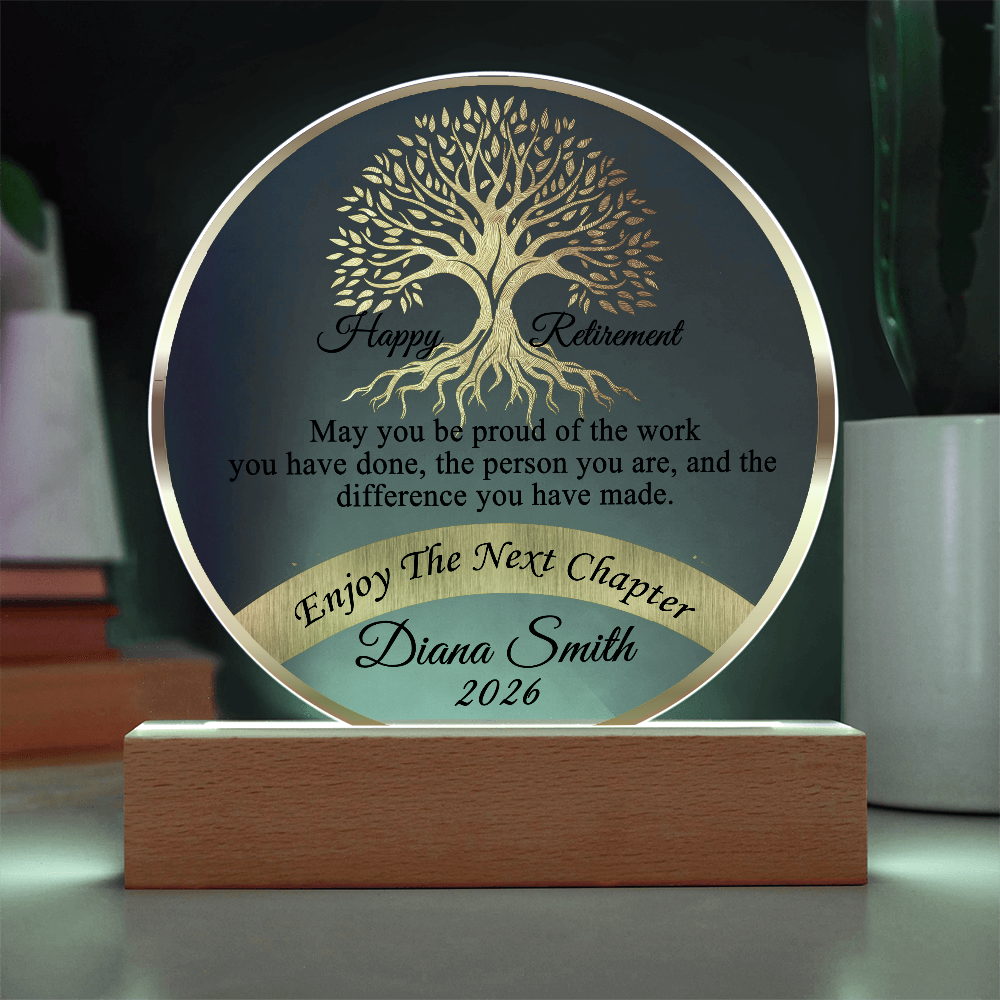 Custom Retirement Gift For Boss Co Worker