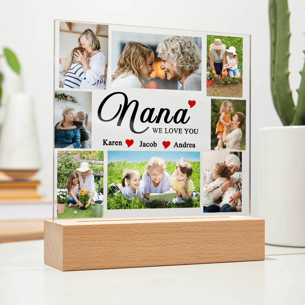 Personalized Grandma Photo Collage