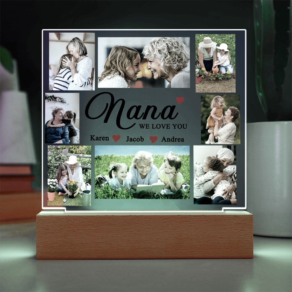 Personalized Grandma Photo Collage