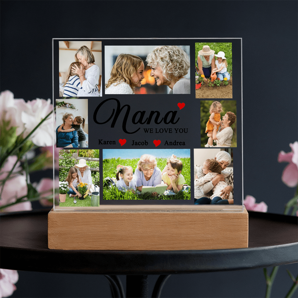 Personalized Grandma Photo Collage