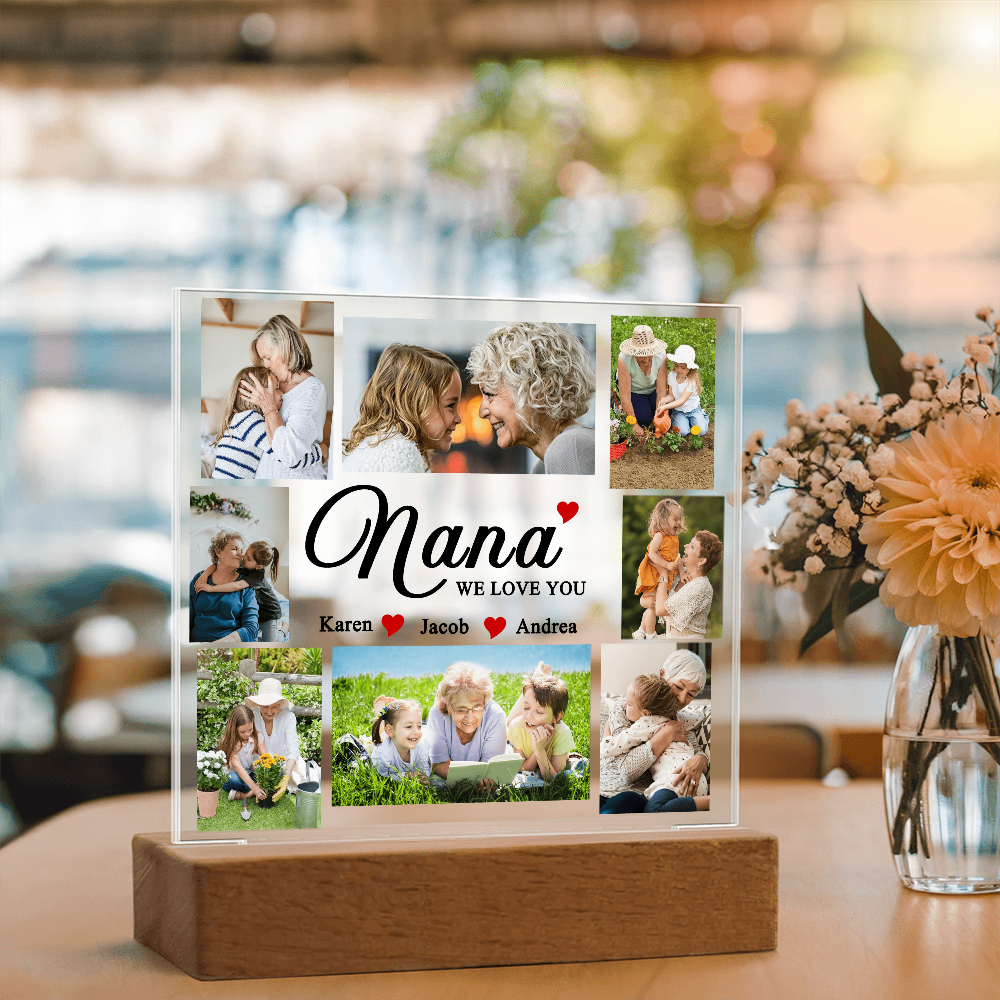 Personalized Grandma Photo Collage