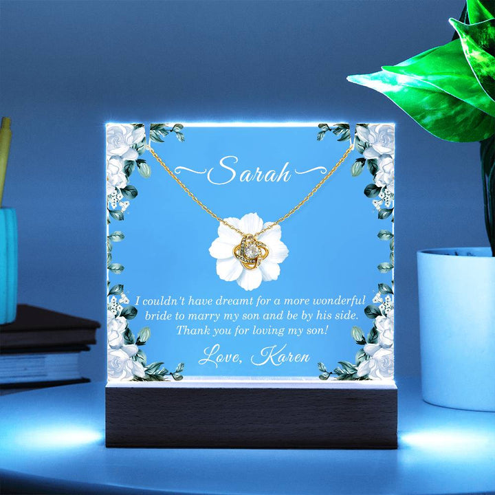 Daughter In Law Necklace Gift