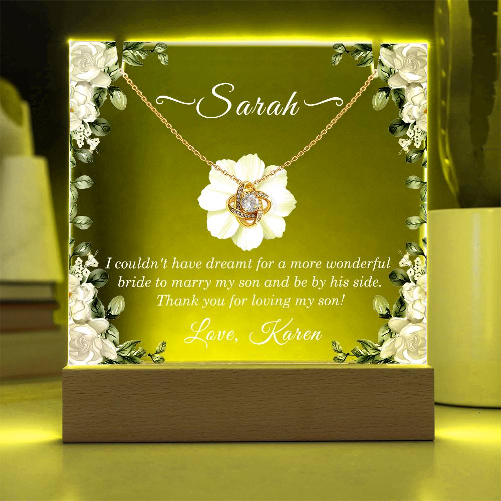Daughter In Law Necklace Gift