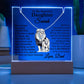 Personalized Daughter Plaque gift from Dad